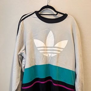 Retro adidas originals crewneck XXL